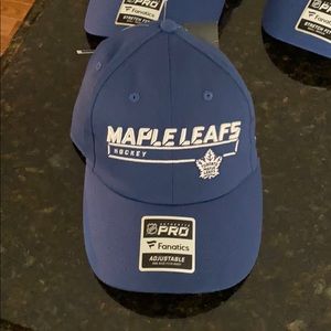 Toronto Maple Leafs adjustable Fanatics pro hat